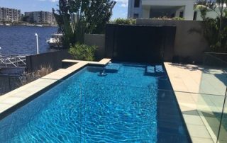 luxury pool interior Sunshine Coast