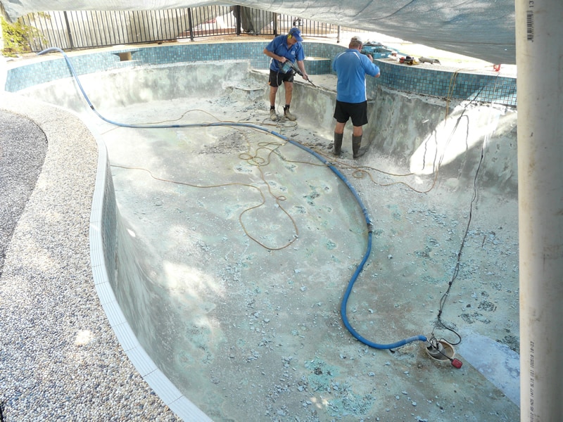 Currimundi Pool Renovation Before
