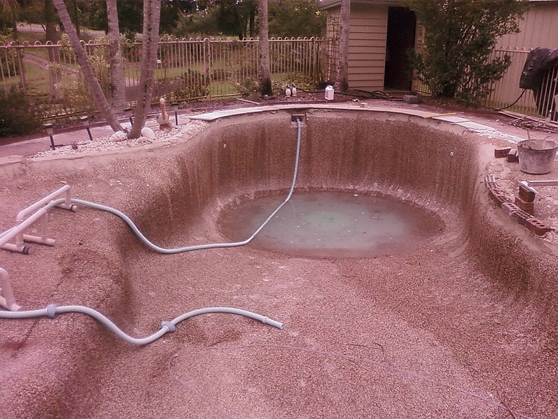Pool Renovation Woombye Before